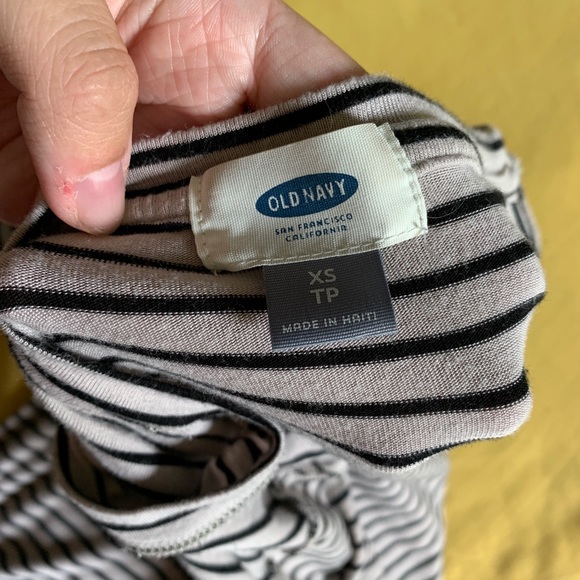 Old navy long sleeve striped shirt. - Picture 2 of 2